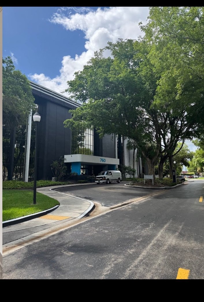 Exterior of the medical building at 760 NW 107 Ave